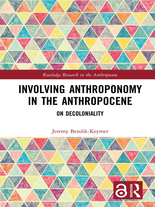 תמונה של  Involving Anthroponomy in the Anthropocene